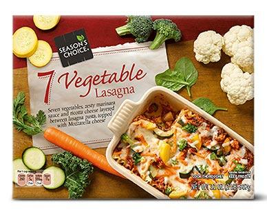 Season's Choice 
 7 Vegetable Lasagna