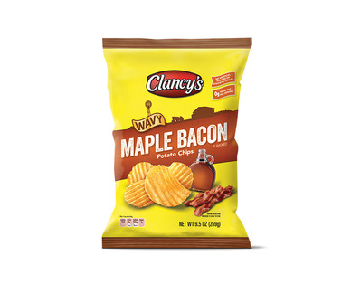 Clancy's Maple Bacon Wavy Potato Chips
