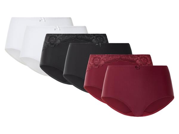 Trosor med hög midja, 2-pack