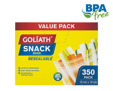 Sandwich Bags 300pk or Snack Bags 350pk
