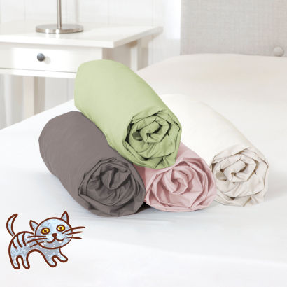 Spannbetttuch, 1 Pers