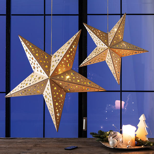 LED-Holzstern
