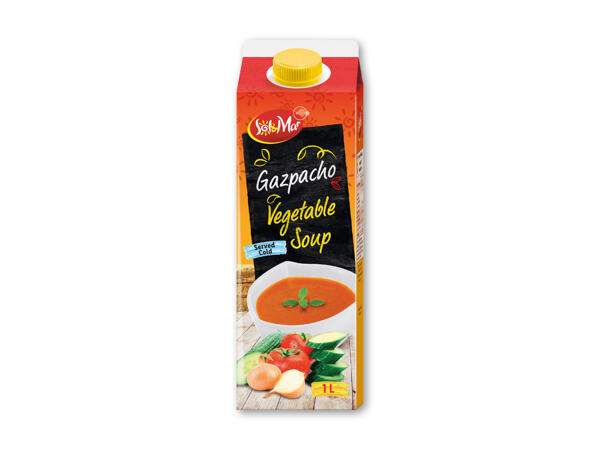 Gazpacho spansk grøntsagssuppe