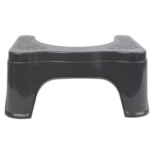 Non Skid Feet Squatting Stool, Grey