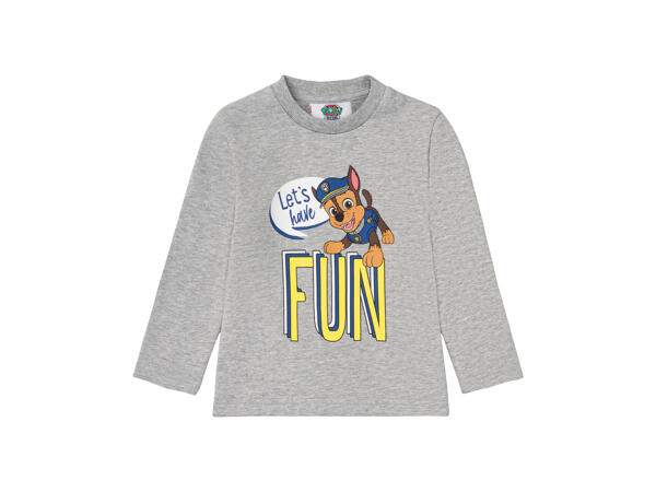 Boys' Thermal Top "Fireman Sam, Paw Patrol, Batman"