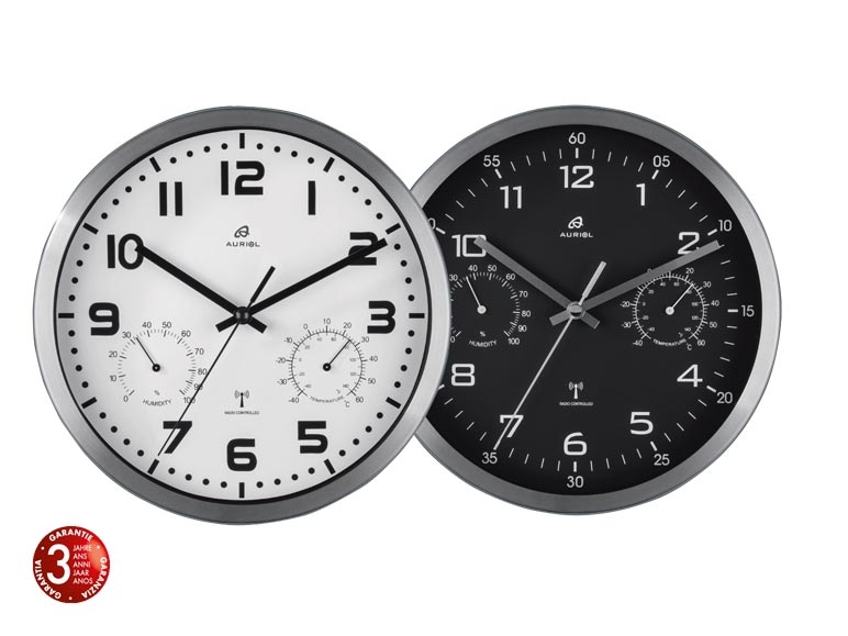 Horloge murale radioguidée