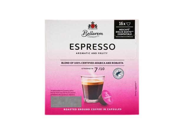 Espresso coffee capsules