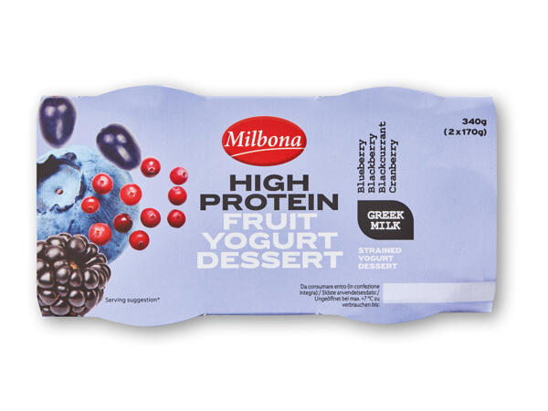 High Protein yoghurt