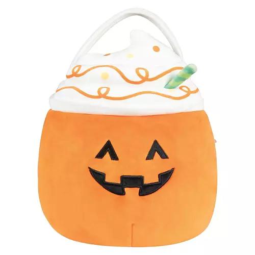 Halloween Squishmallow Treat Pail - Lester Pumpkin Shake
