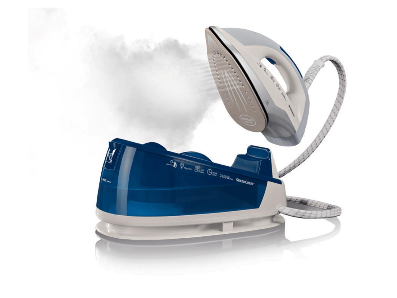 SILVERCREST 2,400W Steam Generator Iron