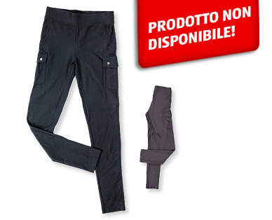 Leggings modello cargo/a 5 tasche da donna BLUE MOTION