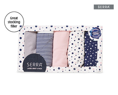 LADIES BRIEFS 5PK