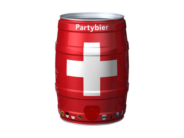 Fusto birra party Svizzera