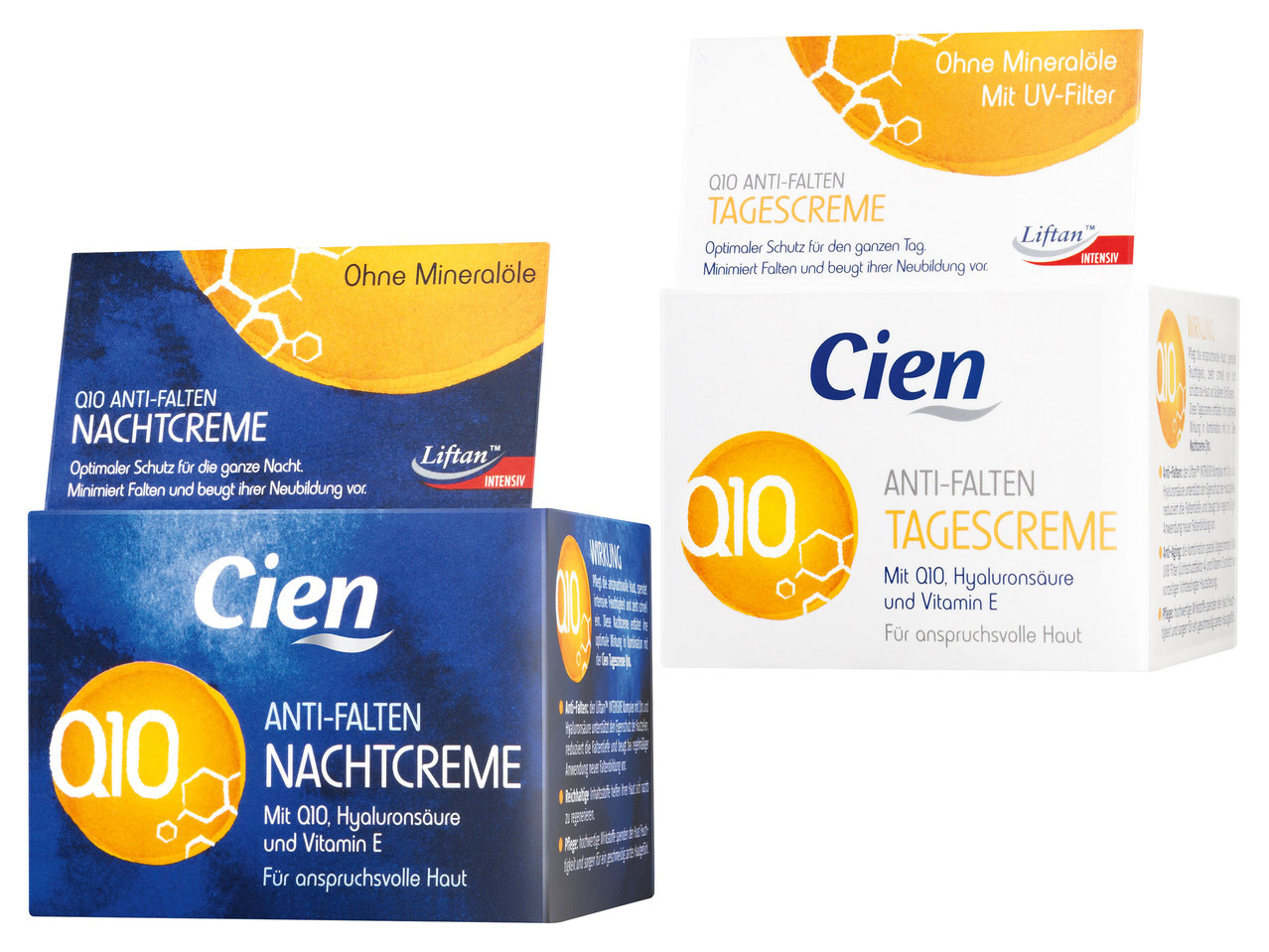 CIEN Anti-Falten Nacht- oder Tagescreme