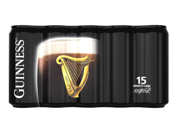 Guinness Draught Stout 15x440ml