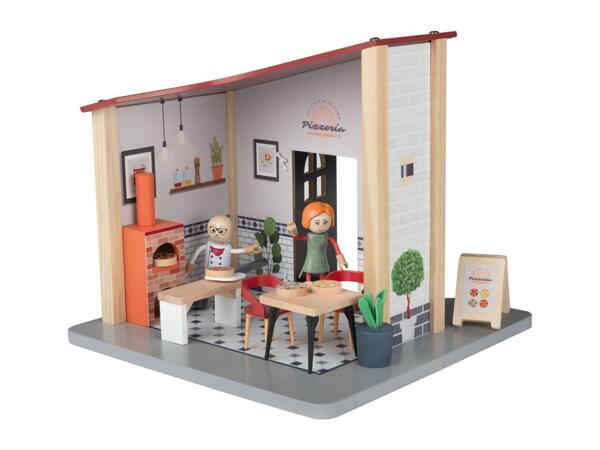 Playtive Wooden Room Play Set