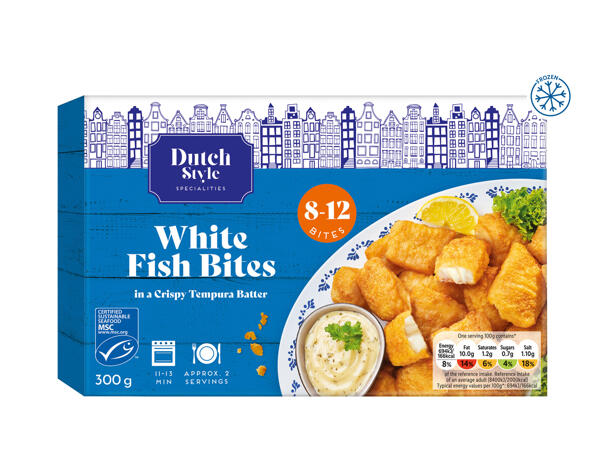 Dutch Style White Fish Bites