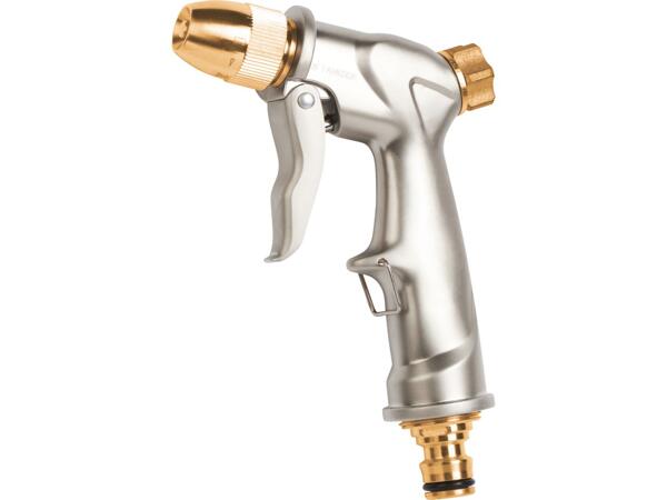 Parkside Brass Hose Connector System/​2-Way Hose Splitter/​Tap/​Spray Gun