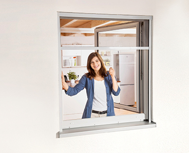 Store moustiquaire pour fenêtre/Moustiquaire plissée pour fenêtre de toit EASY HOME(R)