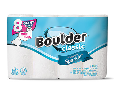 Boulder 8 Giant Roll Multi-Size Paper Towels