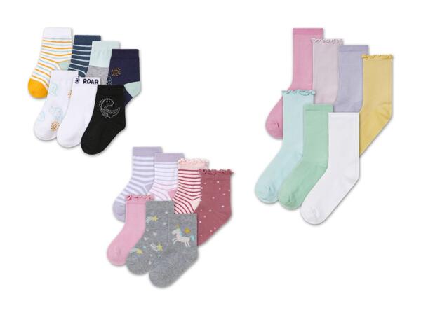 Kleinkinder/Kinder Socken, 7 Paar