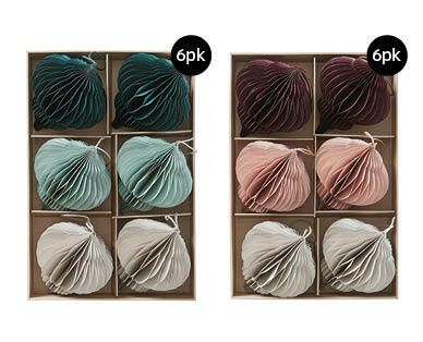 Tree Decorations 6pk