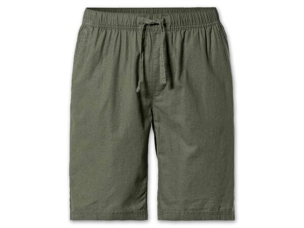 Herren Leinenhemd + Herren Bermudas