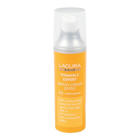 LACURA(R) 				Gesichtspflege mit Vitamin C