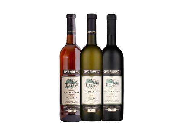 RULANDSKÉ BÍLÉ / RYZLINK VLAŠSKÝ / CABERNET SAUVIGNON