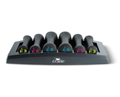 Crane Dumbbell Set With Storage Tray