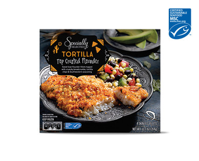 Specially Selected Top Crusted Flounder