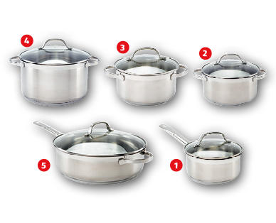 CROFTON(R) Kochtopf-Set, 10-teilig