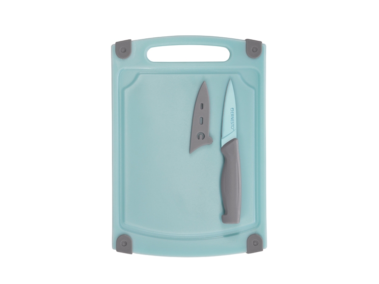 Chopping Board with Knife