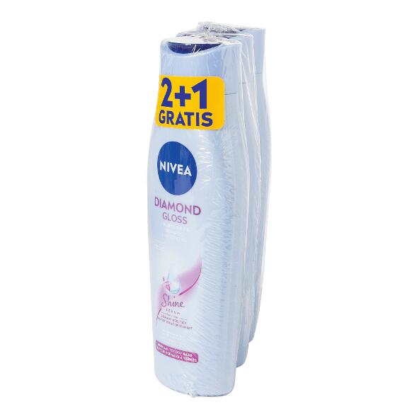 NIVEA(R) 				Shampoo für Damen, 3 St.