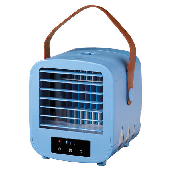 Ambiano Portable LED Air Cooler, Blue