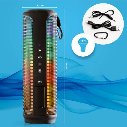Haut-parleur compact à LED
