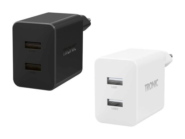 Chargeur USB double