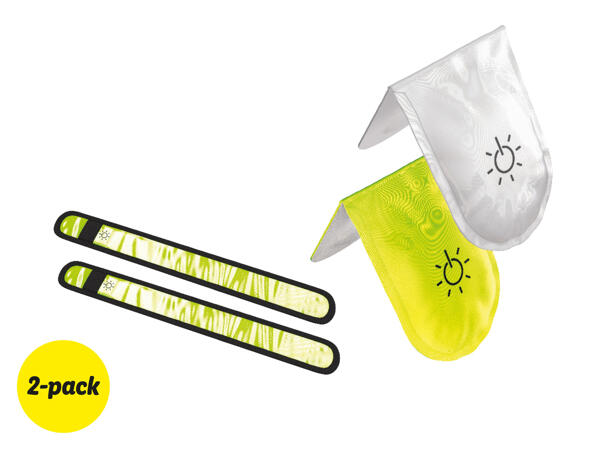 LED-reflexer, 2-pack