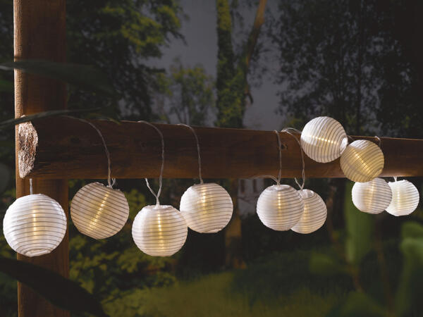 Solar-Sommerlichterkette