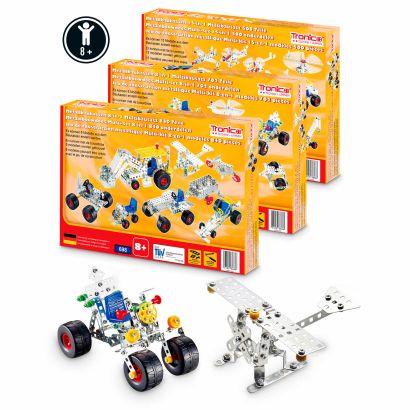 Jeu de construction en métal