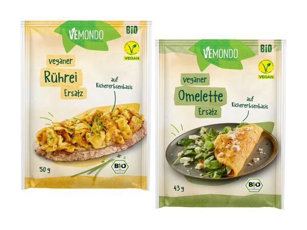 Bio Pflanzliche Ei-Ersatz