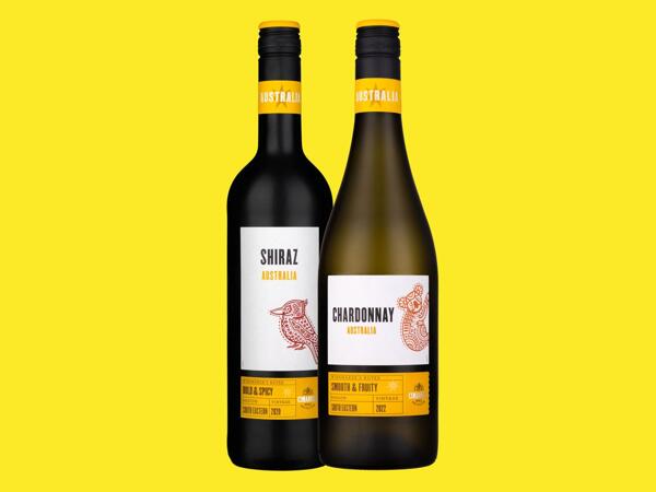 CHARDONNAY/SHIRAZ AUSTRÁLIE