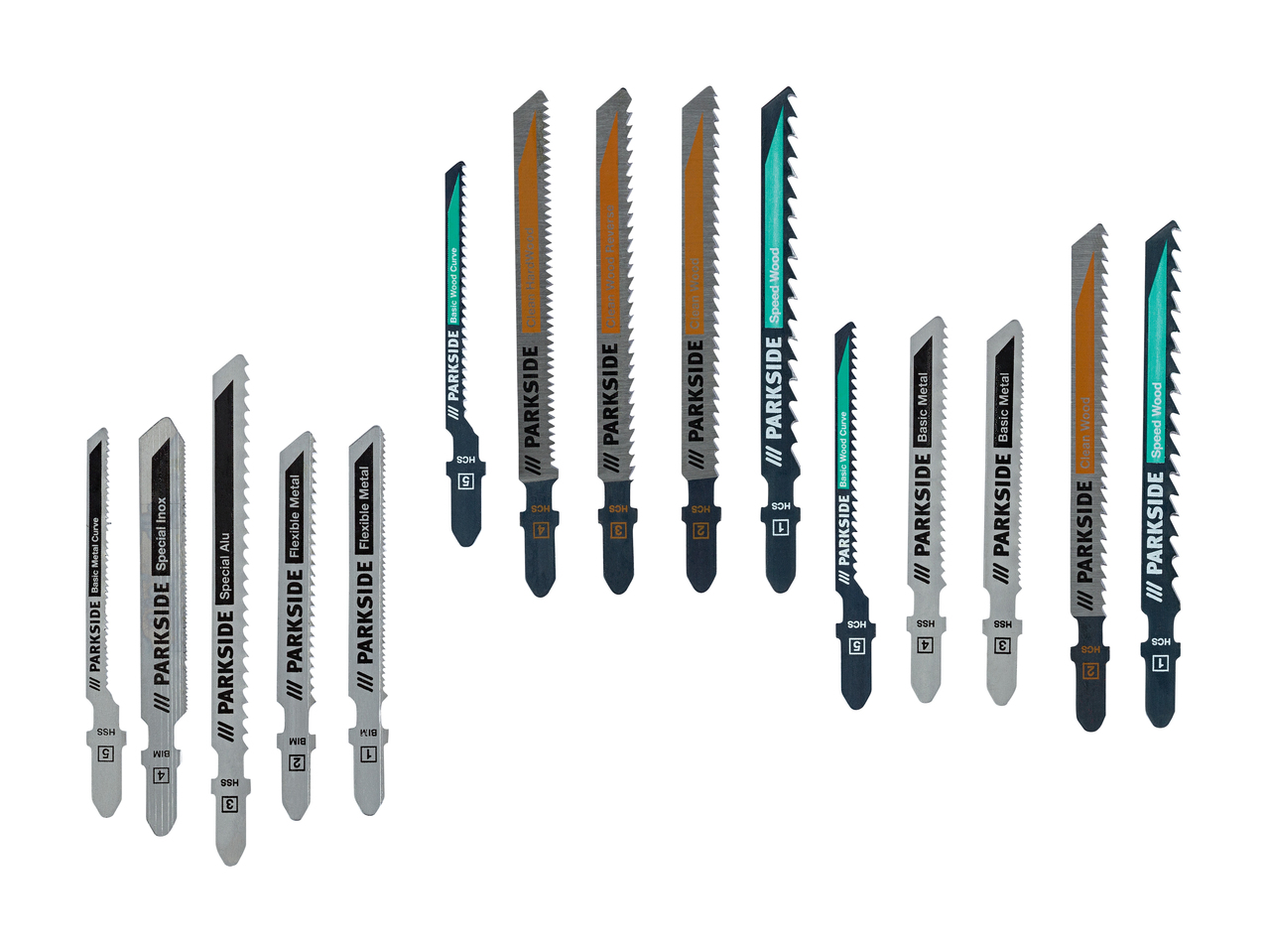 Set de lames de scie sauteuse