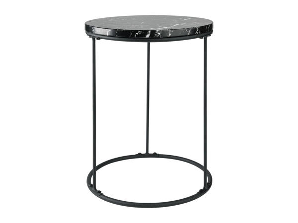 Livarno Living Marble-Effect Side Table