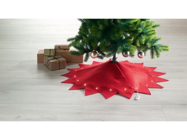 LED Christmas Tree Skirt