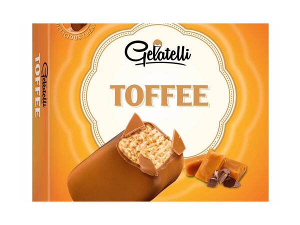 Bâtonnets glacés au caramel