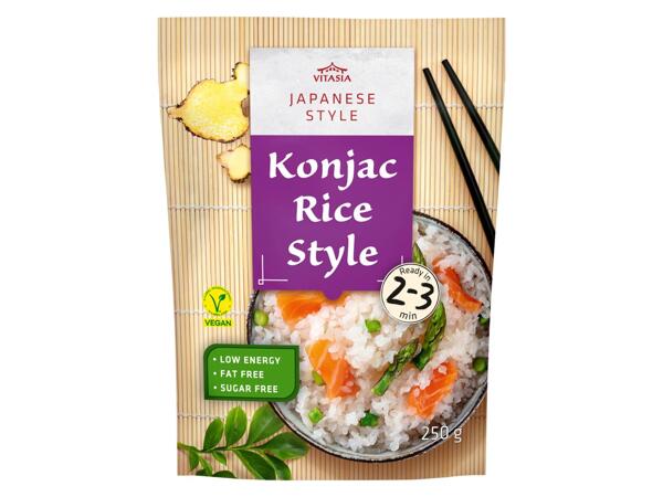 KONJAKOVÉ TĚSTOVINY VE TVARU RÝŽE