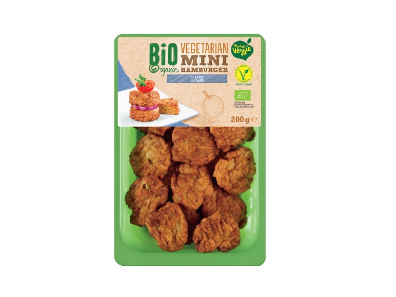 Vegetarische minihamburgers