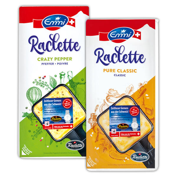 Raclettescheiben