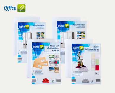 OFFICE Klebeetiketten-Sortiment